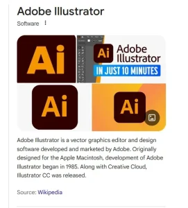 Adobe illustrator screenshot