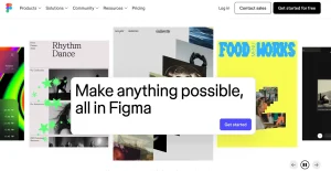 Figma website screenshot