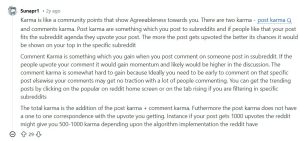 Reddit screenhot